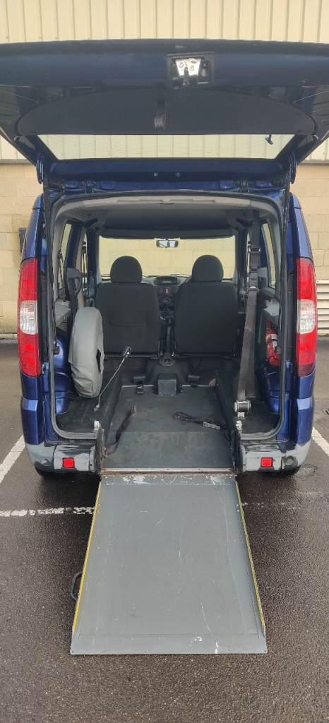 **2010 Fiat Doblo 1.4 WAV Wheelchair Accessible Vehicle Full MOT ULEZ Very Low Mileage only 43k**