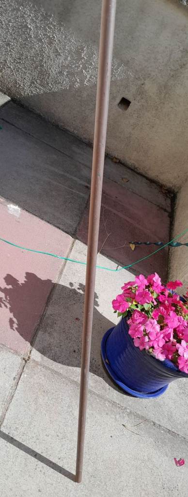 Copper Pipe, 15 mm, just under 2 metres