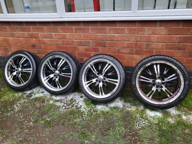 17 inch Multifit Alloy wheels 4x100 and 4x108 