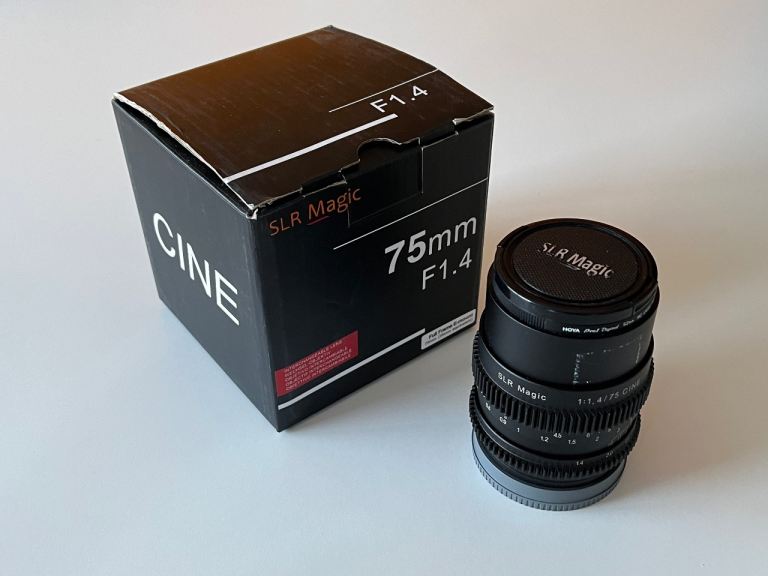 SLR Magic 75mm f/1.4 Cine Lens (E Mount)