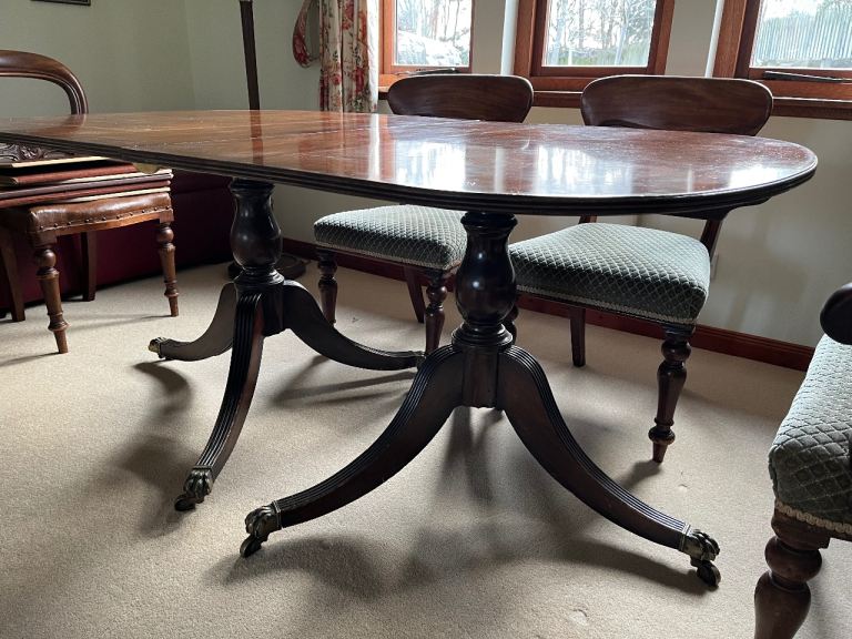 Antique dining table