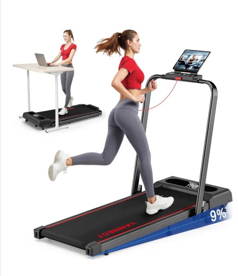 Vannect Folding Treadmill 