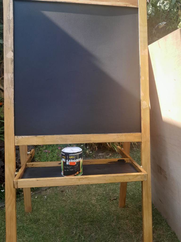 Wooden blackboard and Wedding guest board
