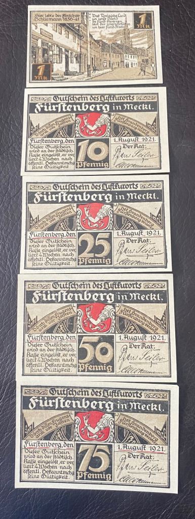 German Notgeld (emergency money) 1921