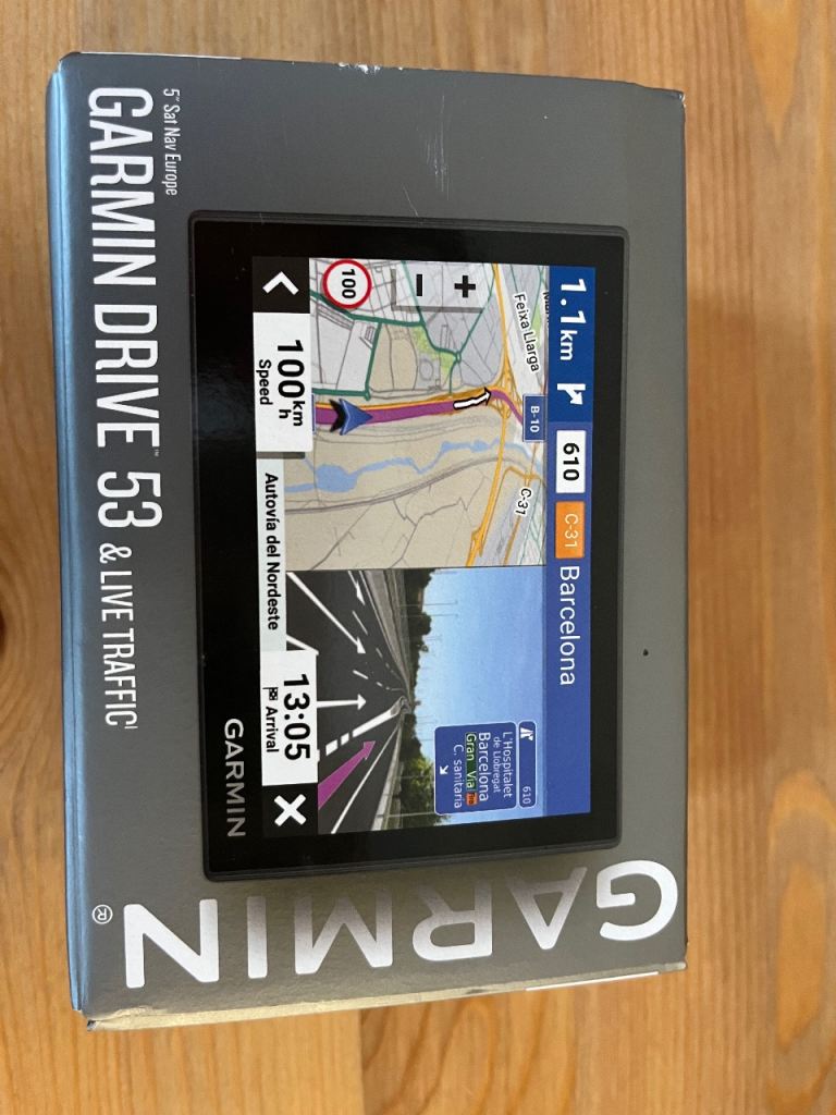 As new Garmin sat nav