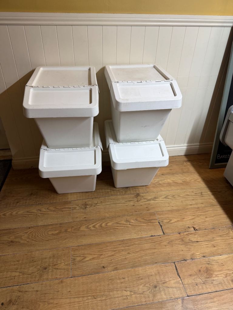 Ikea Sortera containers with lids 60L