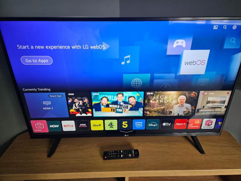 Lg 43 inch 4k smart tv.