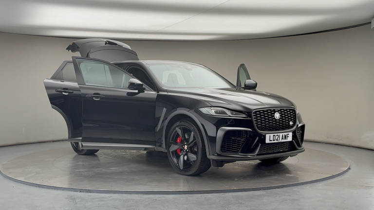 2021 Jaguar F-Pace 5.0 P550 V8 SVR SUV 5dr Petrol Quickshift AWD Euro 6 (s/s) (550 ps) SUV Petrol...
