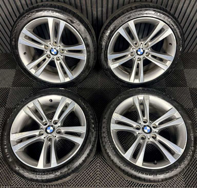 18" GENUINE BMW 3 SERIES 397 M SPORT F30 F31 F32 E90 E92 ALLOY WHEELS TYRES ALLOYS