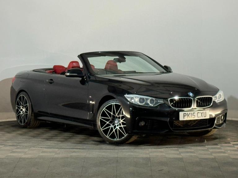 2015 BMW 420D M SPORT 2.0 DIESEL STEPTRONIC AUTOMATIC 2 DOOR CONVERTIBLE 185 BHP