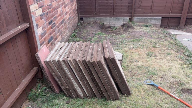 Used Concrete Paving Slabs - Brow