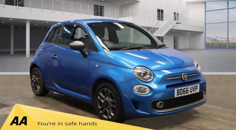 2016 66 FIAT 500 1.2 S HATCHBACK 3DR PETROL MANUAL EURO 6 (S/S) (69 BHP)
