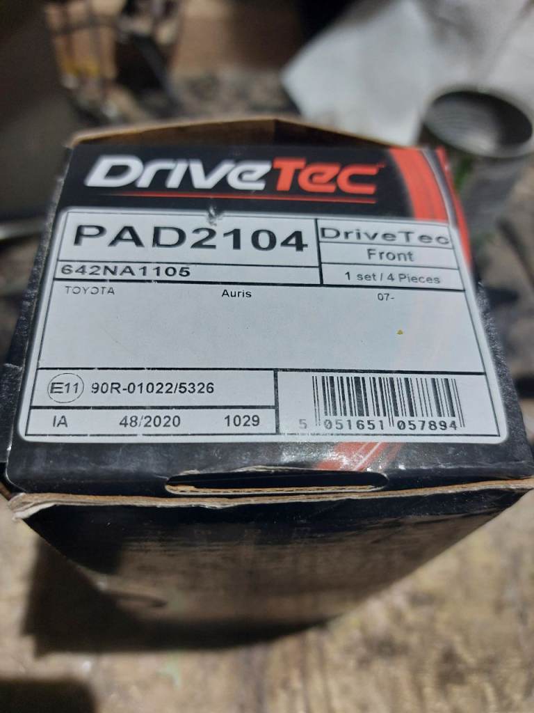Brake pads