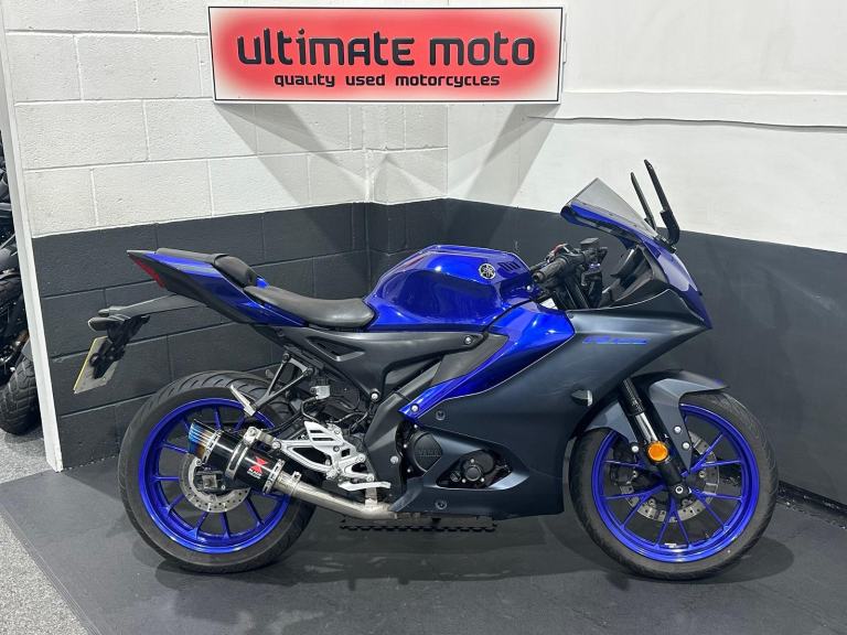 2023(73) Yamaha R125 - RIDE AT 17 ON A CBT! - BLACK WIDOW EXHAUST