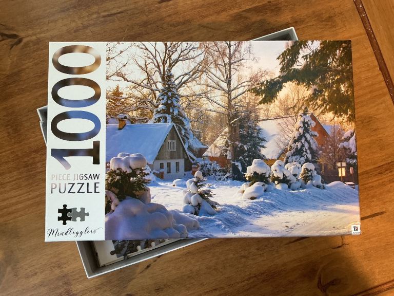 1000 piece jig saw puzzle Spindleruv, Czech Republic 