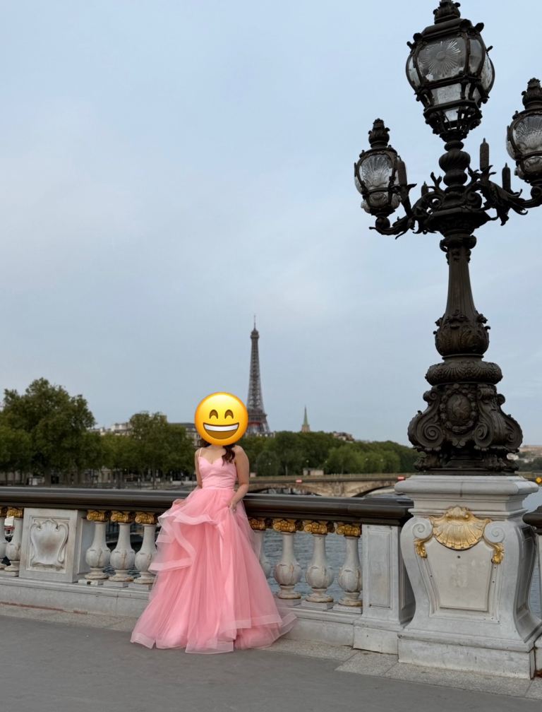 Pink Evening Gown — Half Price