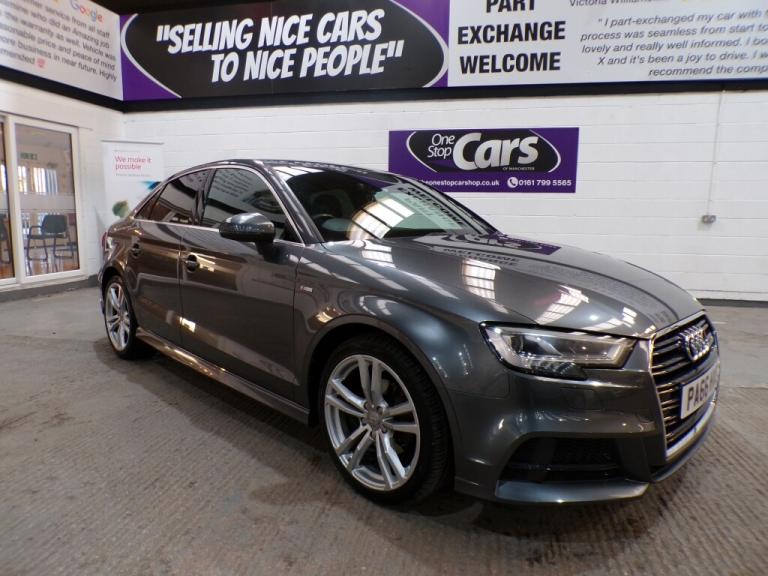 2016 Audi A3 1.6 TDI S LINE 4DR Manual Saloon Diesel Manual