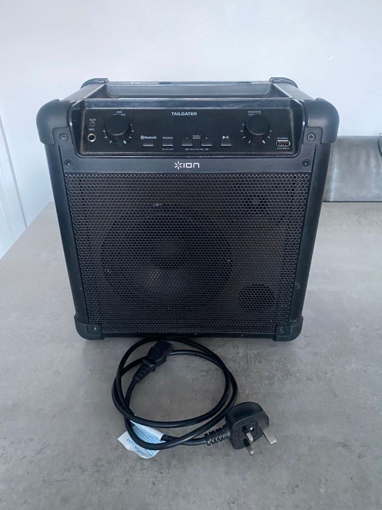 ION Tailgater Bluetooth Speaker Fully Working