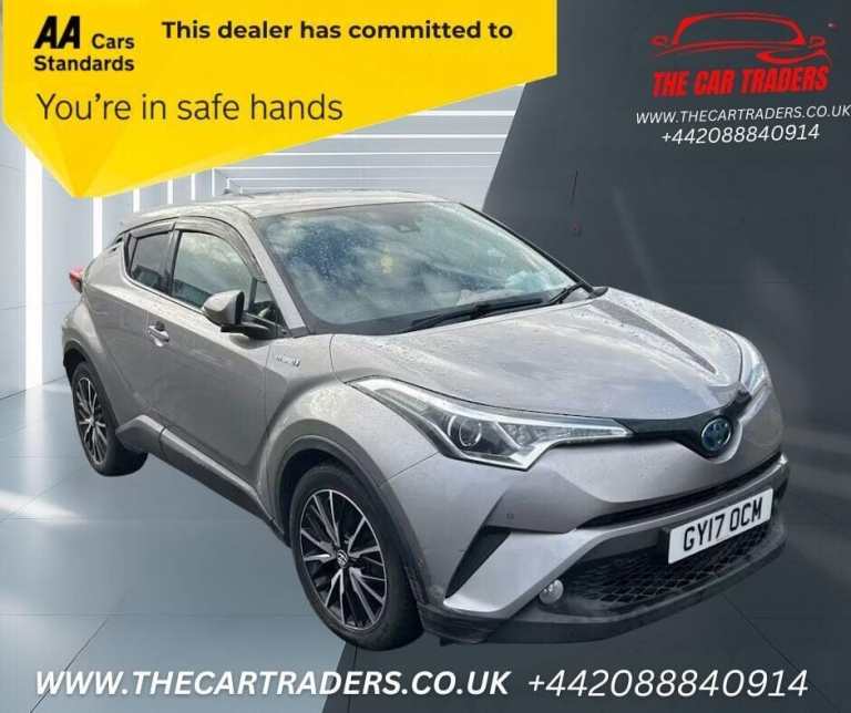 2017 Toyota C-HR 1.8 VVT-h Excel SUV 5dr Petrol Hybrid CVT Euro 6 (s/s) (122 ps) SUV Hybrid Autom...