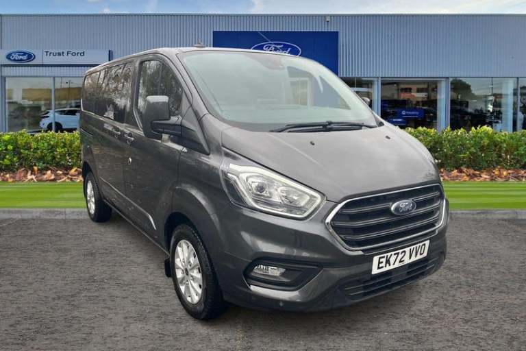 2022 Ford Transit Custom 320 Limited L1 SWB Double Cab In Van FWD 2.0 EcoBlue 130ps Low Roof, CRU...