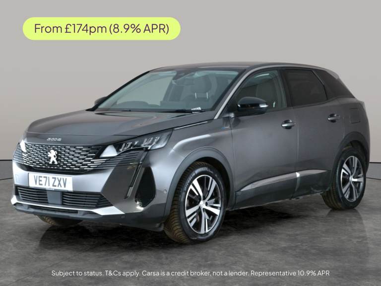 2022 Peugeot 3008 1.6 Hybrid 225 Allure 5dr e-EAT8 HATCHBACK PETROL/ELECTRIC Automatic