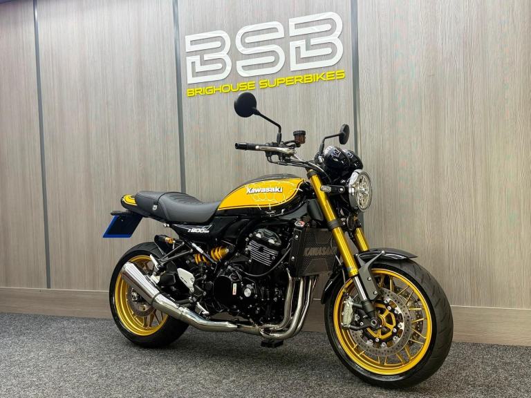 2022 72 Kawasaki Z900RS SE KRACB Yellow Ball Ed ABS - Ohlins, Fresh Service 