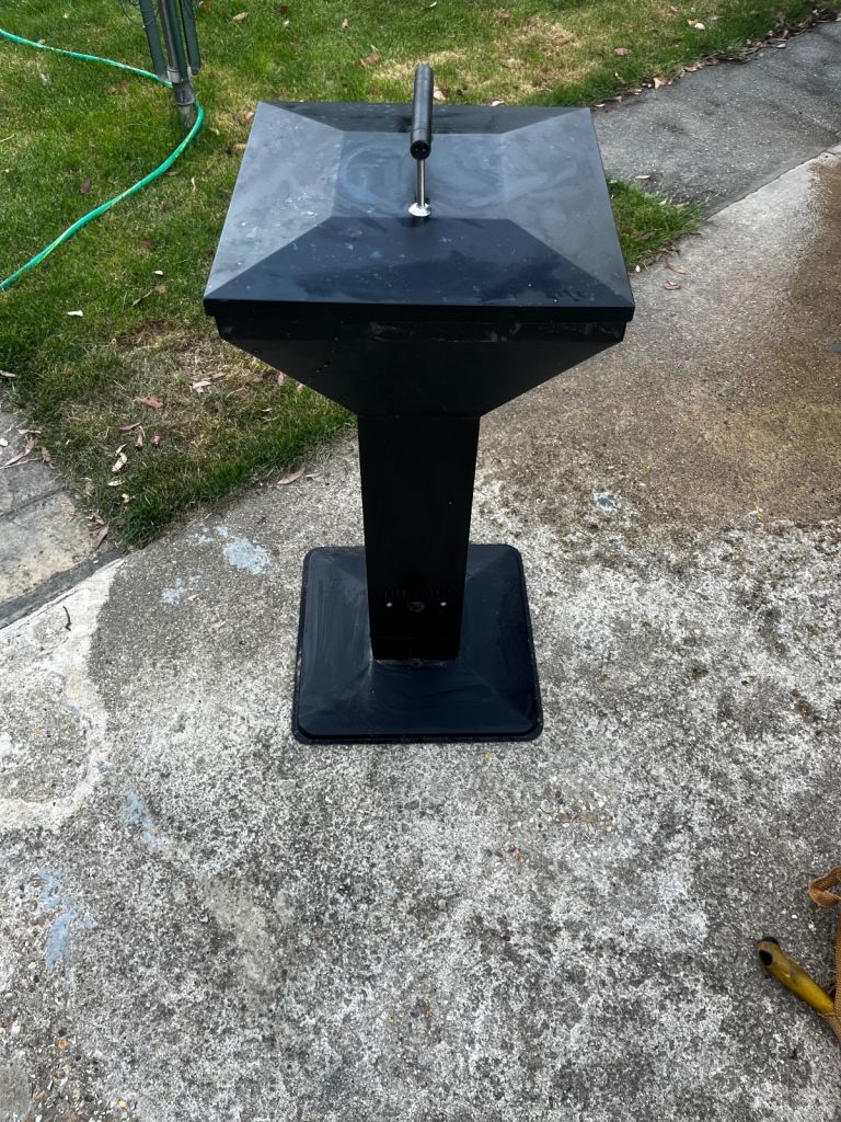 Garden heater bbq