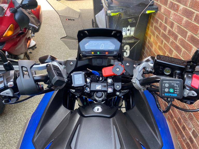 Honda NC750x DCT 2017 Low mileage only 7,200 immaculate condition Blue /Silver 