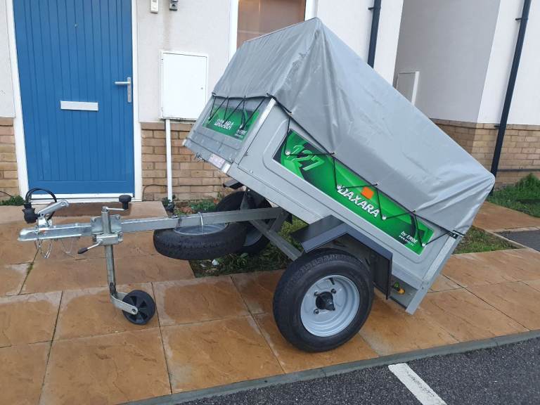 Daxara 127 Trailer with high frame and cover 