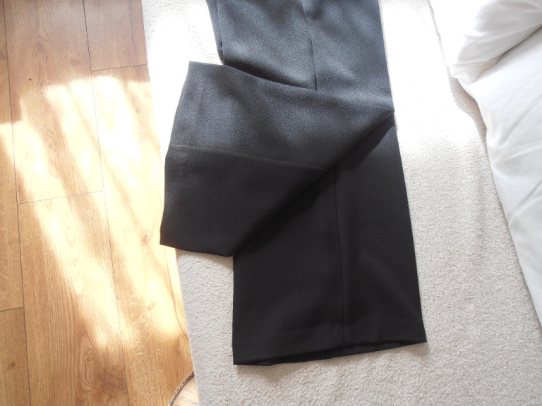 Ladies Black trousers, Bon-Marche , size 14 uk.