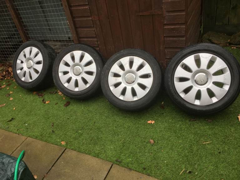 Audi A3 alloy wheels and tyres 