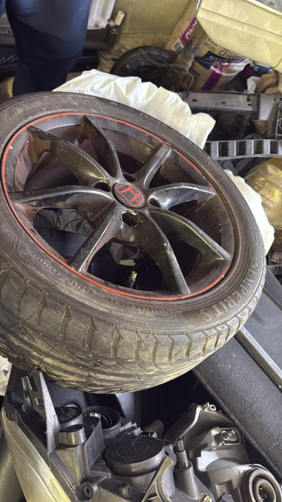 Honda alloy wheels