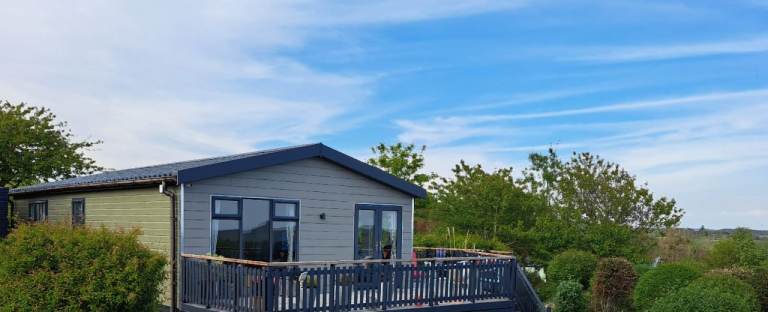 Luxury Double Lodge with Sea View - Brighouse Bay, Scotland.