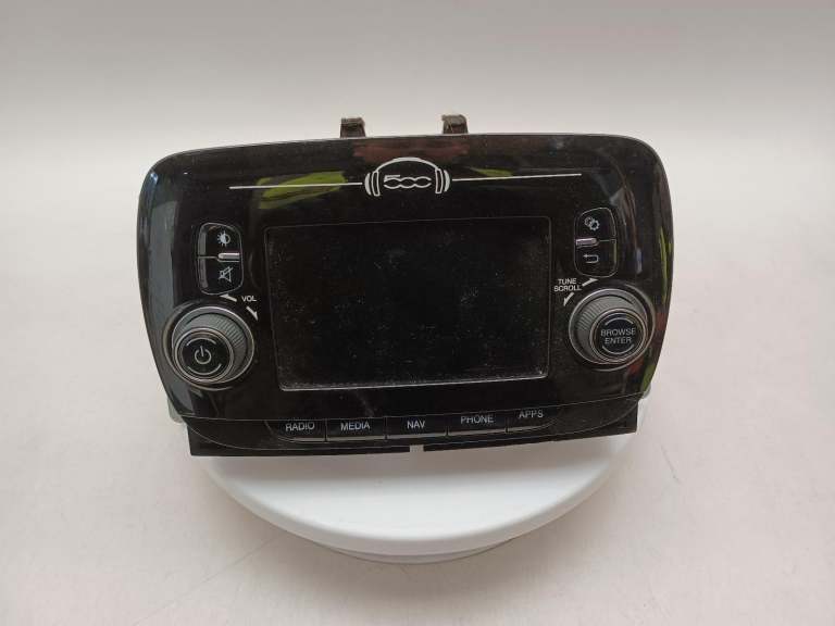 Fiat 500 Sat Nav Stereohead And Display 2007-2025 735624862