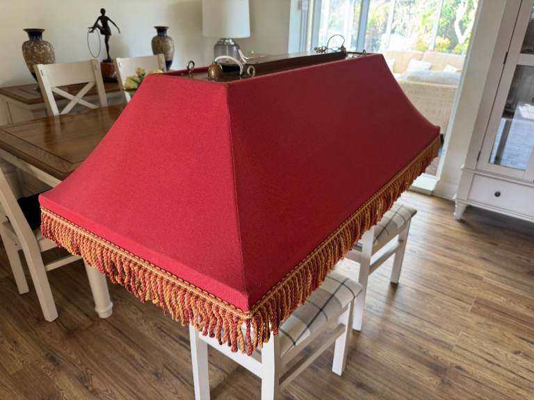 Classic Snooker Pool Table Light Canopy 