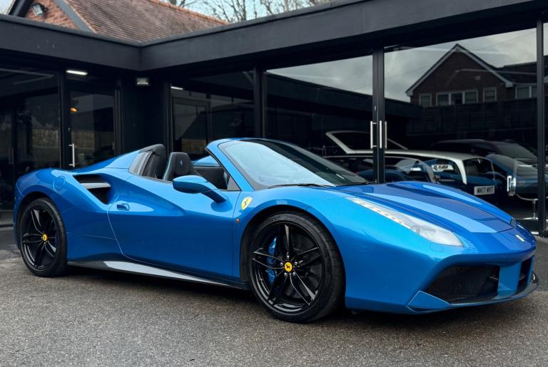 LEFT HAND DRIVE 2018 FERRARI 488 SPIDER 3.9T V8 F1 DCT | UK REG | CARBON | LHD