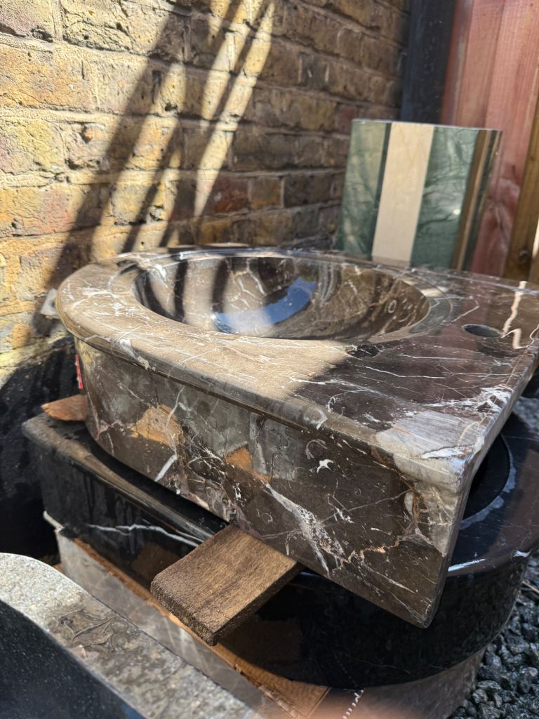 image for Marble bathroom sink.