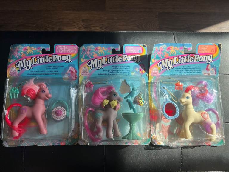 My Little Pony Vintage G1 New in Box - Set of 3