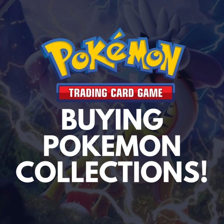 Looking to buy your old Pokemon cards!