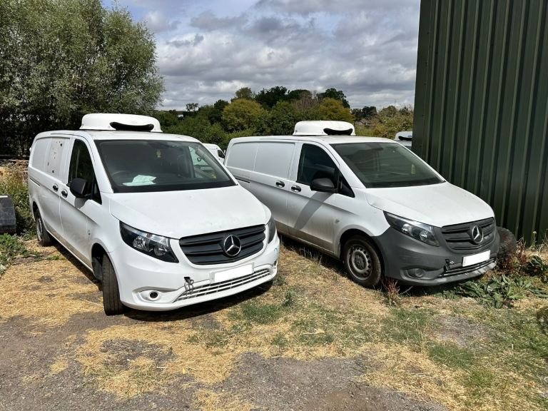 MERCEDES VITO LWB DIESEL FRIDGE VANS 2021 71-REG ***CHOICE OF 6*** ALL VANS NEED ATTENTION