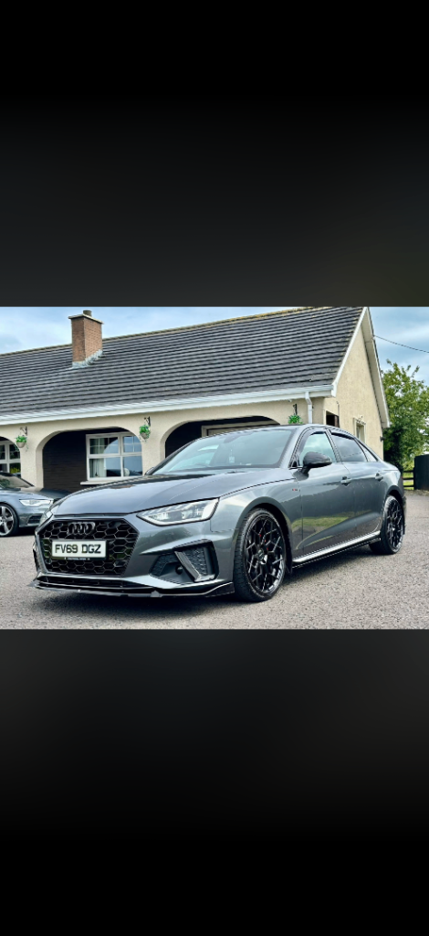 Grey Audi a4 tfsi