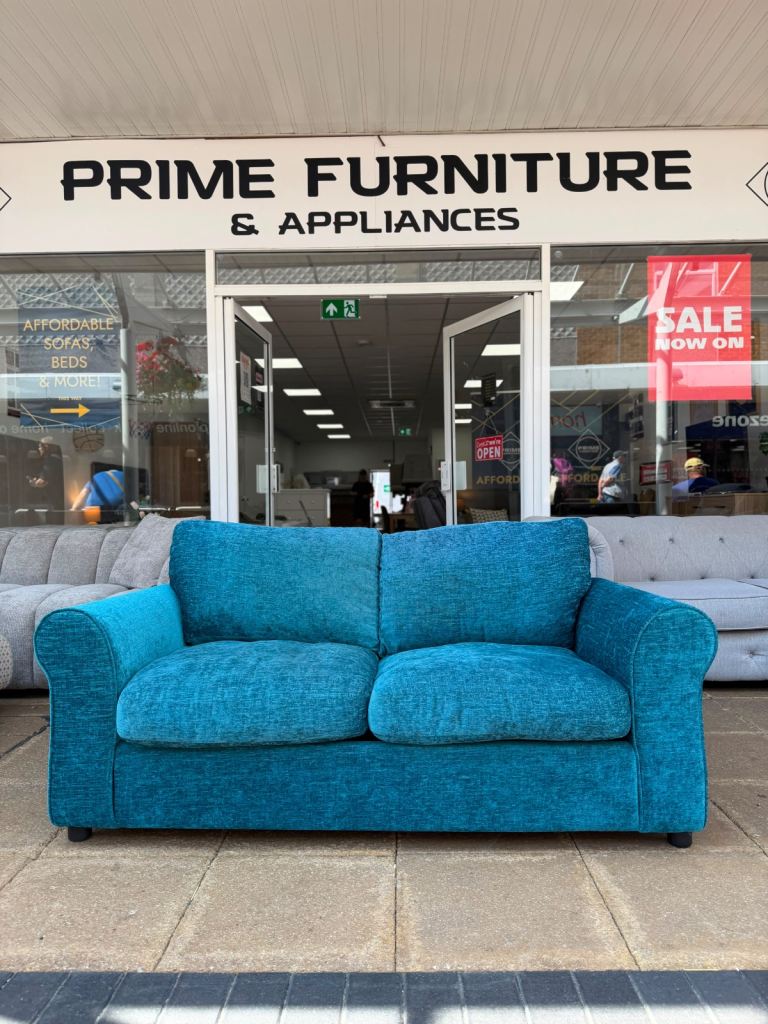 Teal 2 Seater Sofa Bed - Can Deliver 