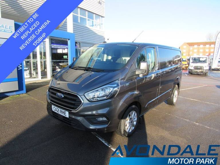 2021 Ford Transit Custom 280 EcoBlue Limited 170 bhp Grey Euro 6 Van L1 swb 2.0 5dr Panel Van Man...