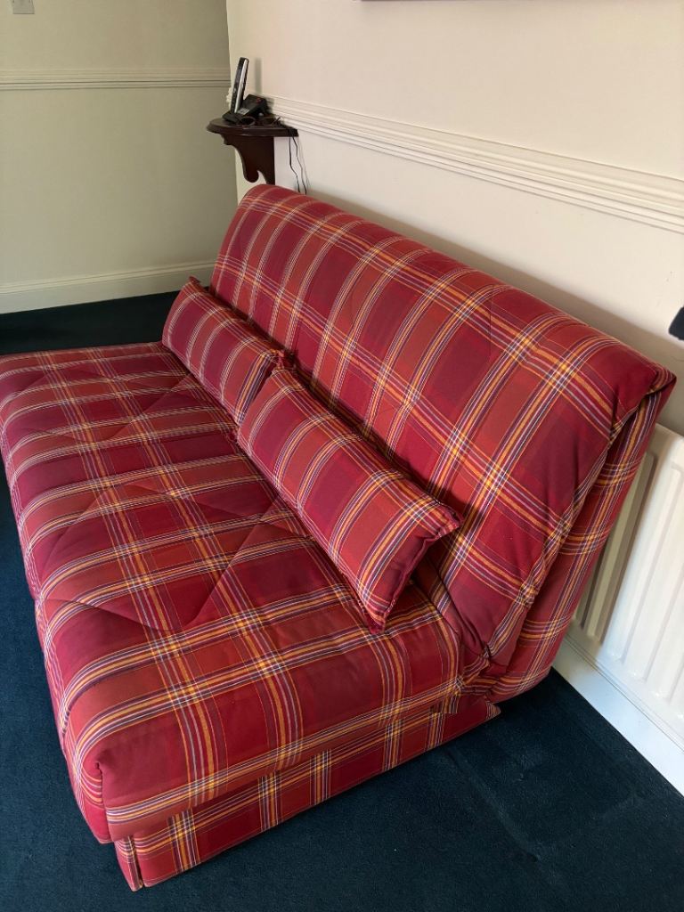 Gainsborough sofa bed Aztec design 