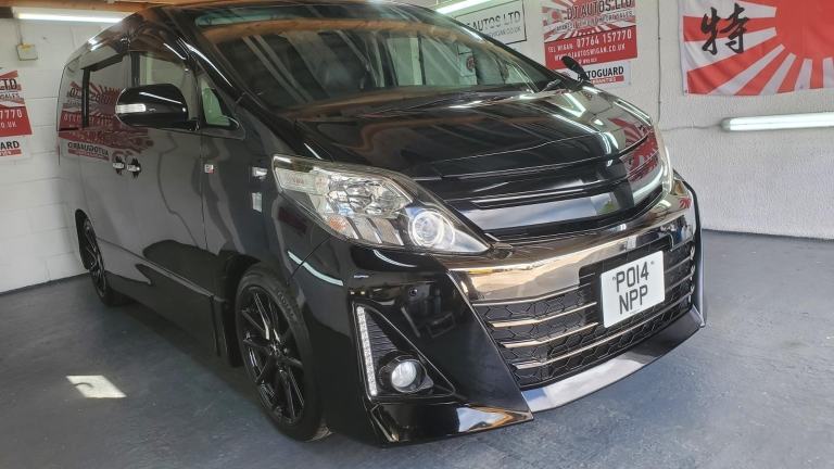 reserved deposit recieved!!!!!Toyota alphard 2.4 GS auto black 7 seater japanese