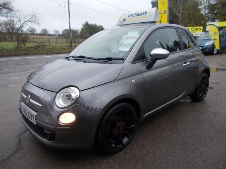 2012 Fiat 500 0.9 TwinAir Street 3dr HATCHBACK Petrol Manual