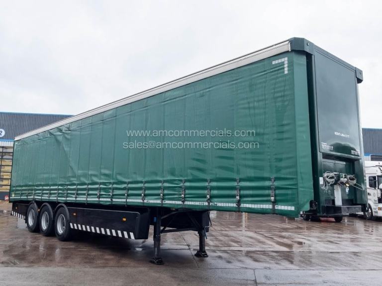 SDC 4000MM CURTAINSIDE TRI AXLE TRAILER
