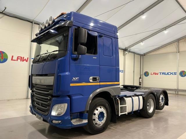 DAF XF 510 6x2 Rear Lift Tractor Unit PTO