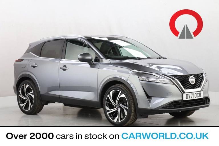 2021 Nissan Qashqai 1.3 DiG-T MH 158 Tekna+ 5dr Xtronic HATCHBACK PETROL Automatic