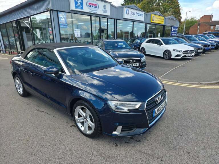 2016 Audi A3 Cabriolet 2.0 TFSI Sport S Tronic Euro 6 (s/s) 2dr CONVERTIBLE Petrol Automatic